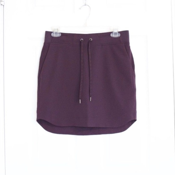 Athleta Dresses & Skirts - Athleta Purple Athletic Skirt w/ Drawstring XS